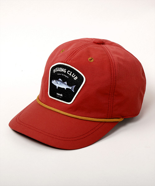 Varek x CA4LA WAPPEN CAP(ONESIZE WINE RED): キャップ｜帽子